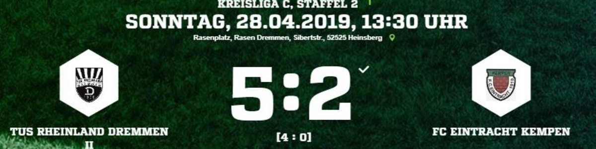 TuS II meldet sich zurück. 5:2 im Verfolgerduell gegen Eintracht Kempen