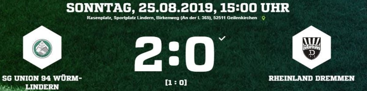 TuS I verliert im ersten Saisonspiel 0:2 in Würm/Lindern