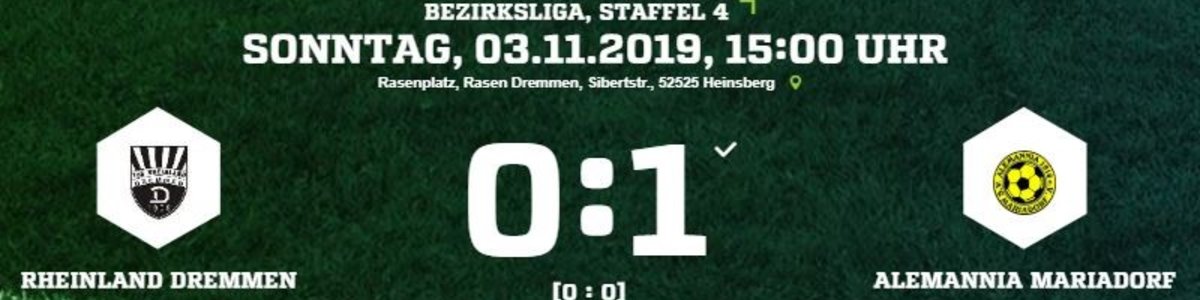 TuS II verliert in der 82. Minute den Torhüter und in der 89. das Spiel gegen Mariadorf